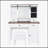 Charming Farmhouse Vanity with Multiple Storage Options and Illuminated Mirror