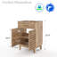 Base de meuble-lavabo simple autoportant 24 po seulement, lavabo non inclus-113236580