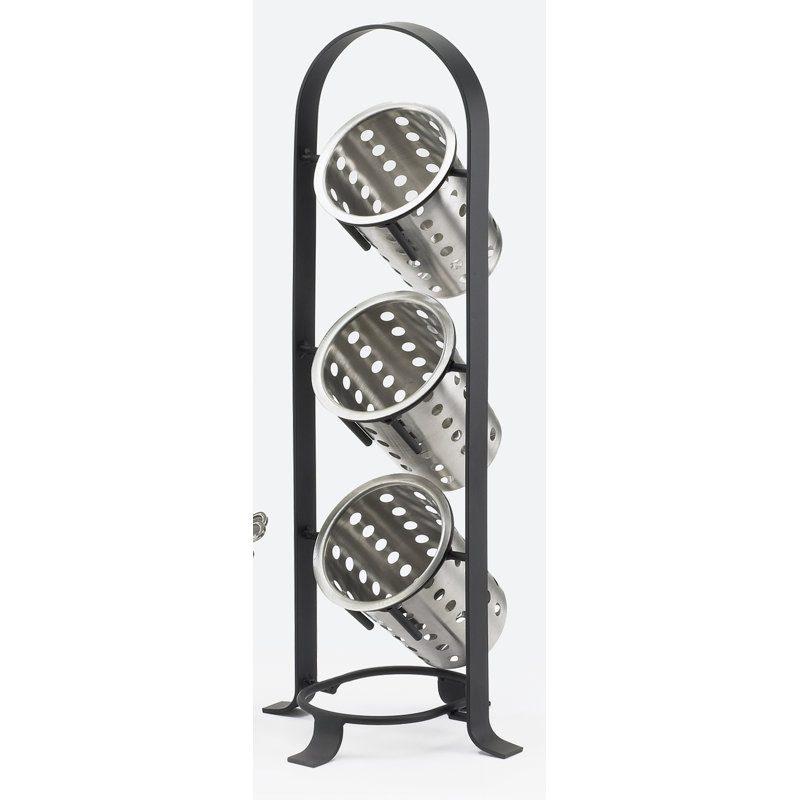 Soho 3 Tier Cylinder Display, Black