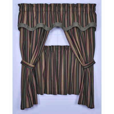 Quandro 100% Cotton Room Darkening Curtain Pair