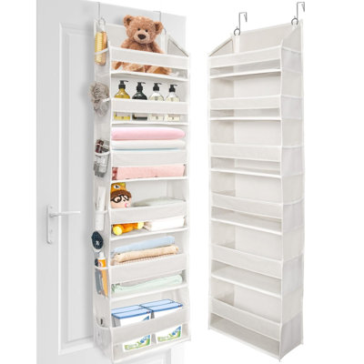 The Door Organizer with 6 Large Pockets 12 Side Pockets