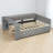 Full Upholstered Daybed With Trundle, Charging Station And Storage-2006530284