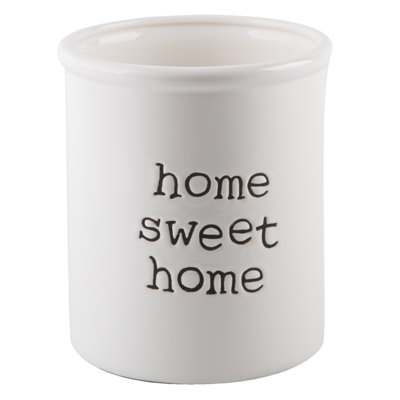 Ceramic / Porcelain Round Utensil Crock