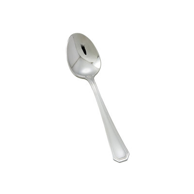 Winco Victoria Stainless-Steel Teaspoon, Extra Heavyweight, 7.25" (12 Pack)