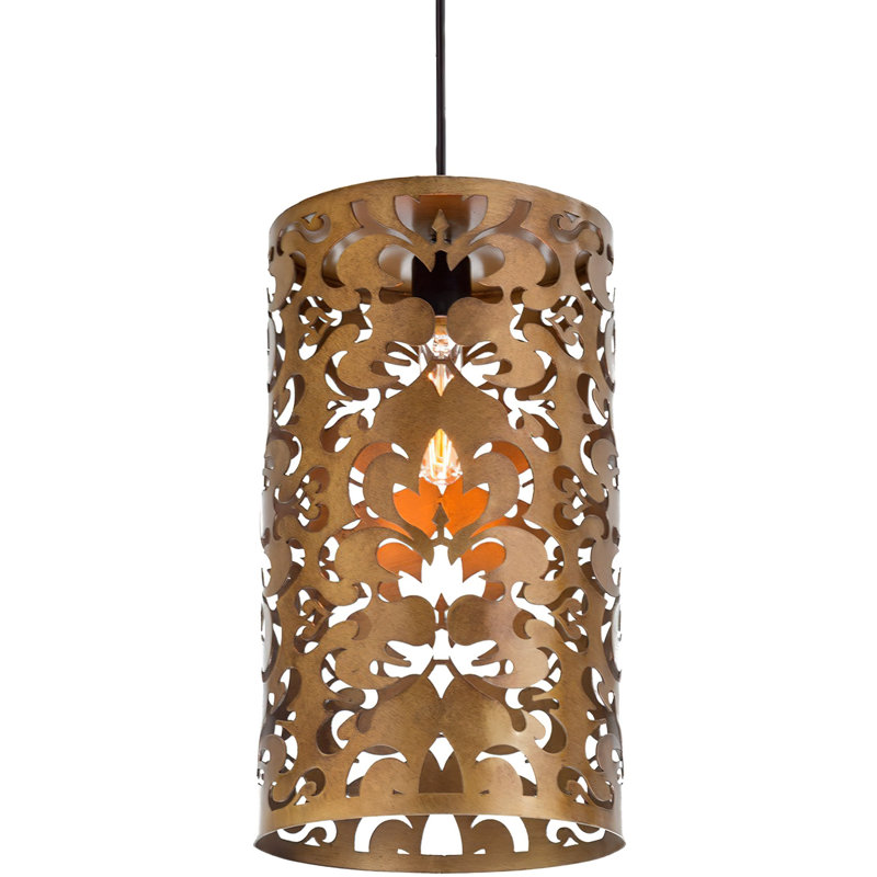 Velvedere 1 - Light Pendant, Old World Gold
