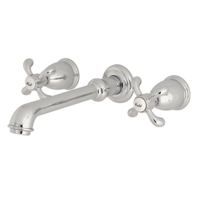 Robinet de salle de bain fixé au mur French Country