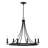 6 - Light Dimmable Wagon Wheel Chandelier-1322745299