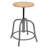 Adjustable Height Ergonomic Lab Stool with Footrest-25880923