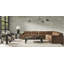 4-Piece Lioni Leather Power Motion Sectional