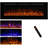 Aaeryn 84 inches Recesses and Wall Mounted Electric Fireplace inserts-2134420912