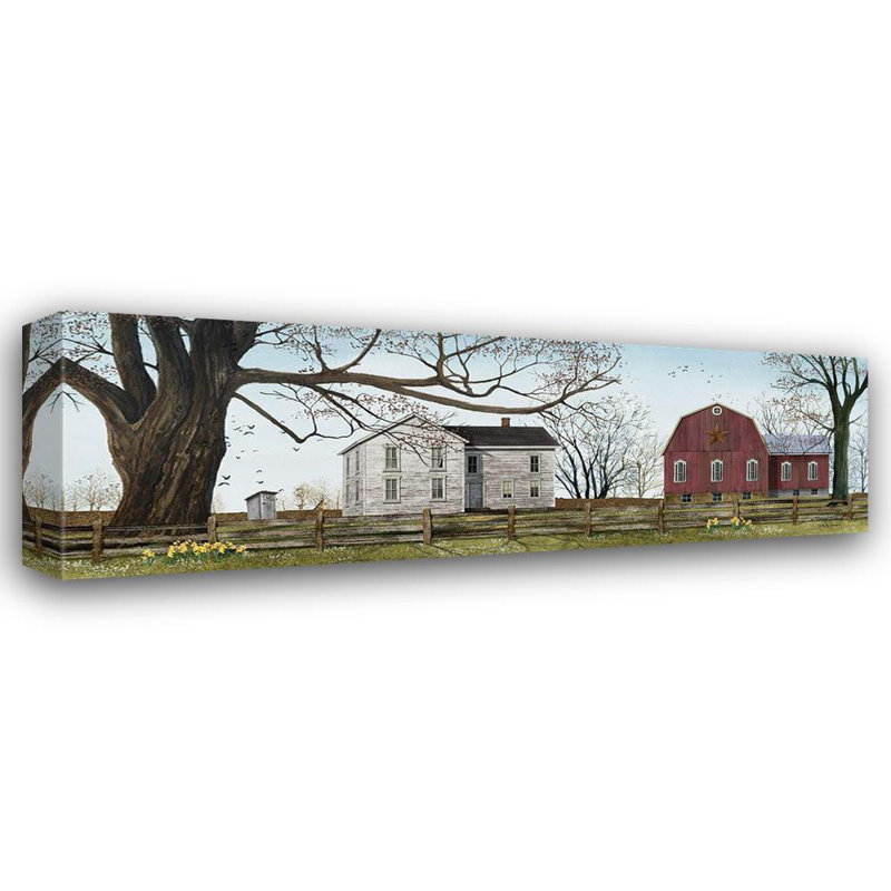 Art sur toile tendue par August Grove® Jacobs, Billy Gallery, Spring Spring, H 11 po x l 24 po