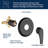 Volume Control Shower Faucet with Rough in-Valve-98127047