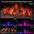 30" WiFi Infrared Quartz Electric Fireplace Log with Sound Crackling, Adjustable Flame Colours-233925863