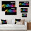«Colorful Matrix Art II», reproduction sur toile-1343425358-1343425334