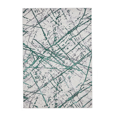 Artemis Artemis area rug Machine Woven Rectangle Green