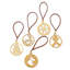 0.02'' Handmade Geometric Shapes Fabric Holiday Shaped Ornament