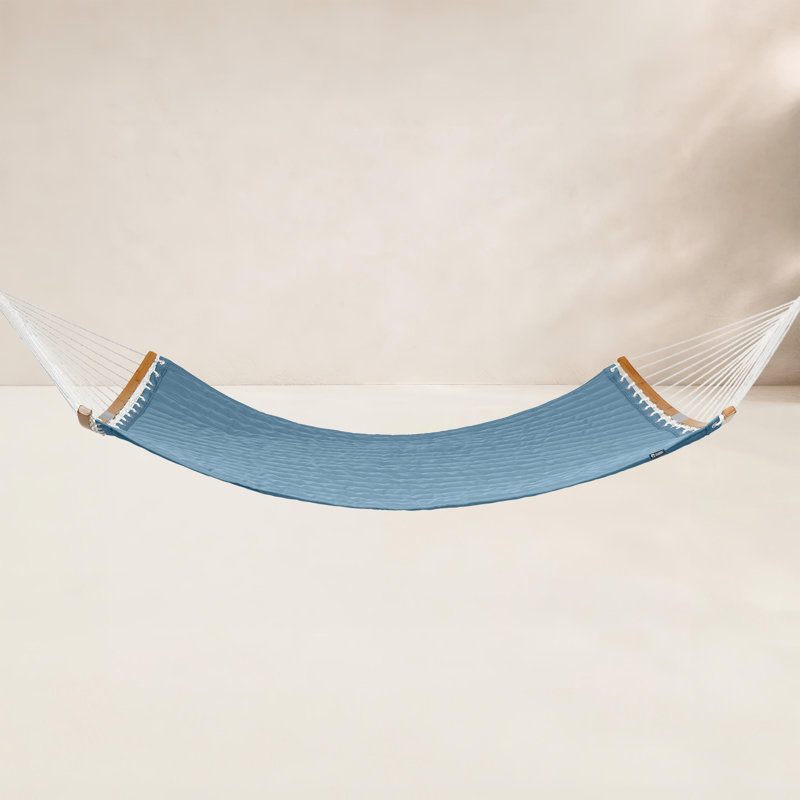 Amaliya 2 Person Spreader Bar Hammock, Empire Blue Velvet