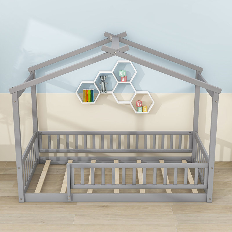 Galbin House Bed by Harper Orchard, Twin, Gray