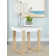 Willamena Rectangular End Table with Sled Base