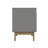 Kyrese Nightstand, Gray