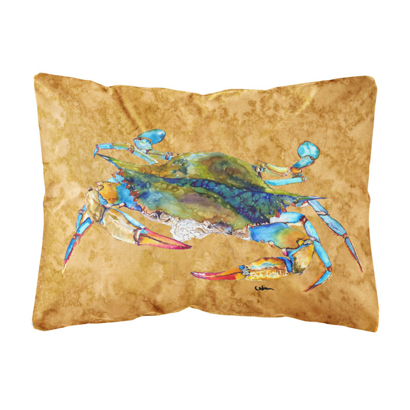 Coussin intérieur/extérieur brun crabe