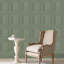 Laura Ashley Redbrook Wood Panel Sage Wallpaper