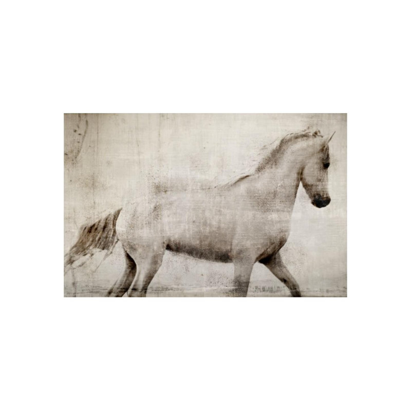 «Calm Spirit» par Zoey Riley, impression sur toile tendue, H 30 po x l 46 po, Gel coupé au couteau