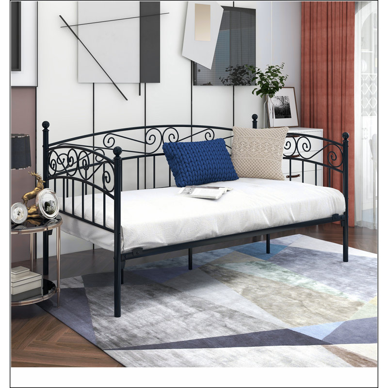 Canapé-lit en métal avec base de lit multifonctionnel et base de lit avec tête de lit