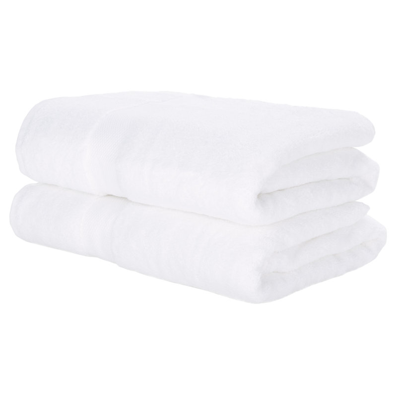 Syverson Cotton Bath Towel, White