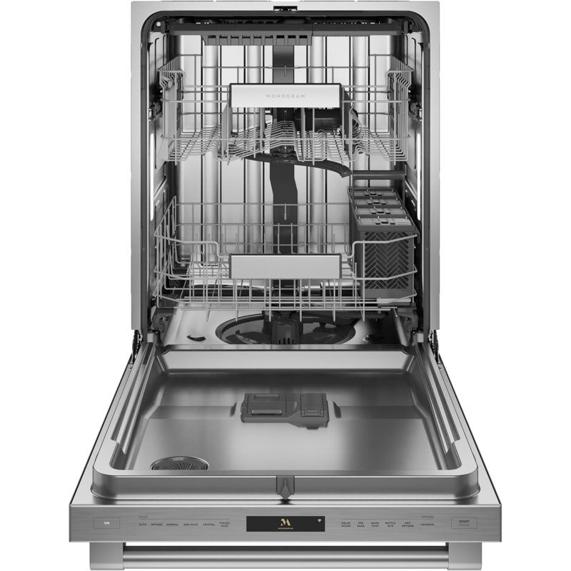 Monogram 24" Premium Fully Integrated Dishwasher - Stainless Steel, Statement