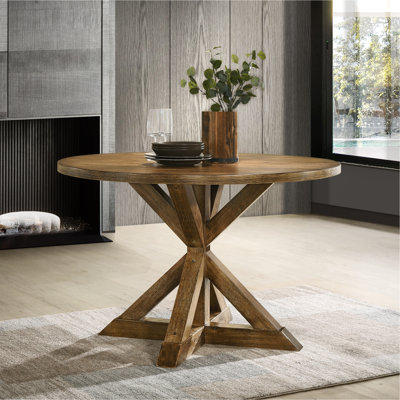 Table de salle à manger Cross-Buck