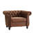 38.5" Wide Tufted Chesterfield Chair