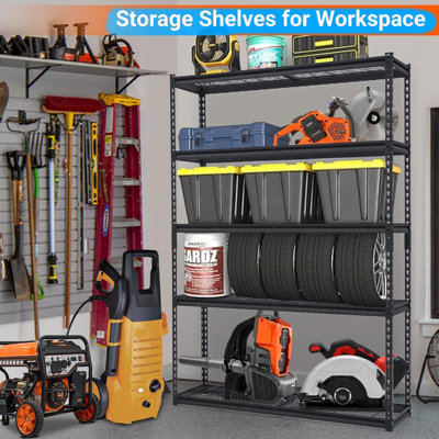 121.9cm W Metal Storage Rack