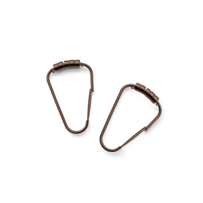 Crochets de rideau de douche oblo Premium