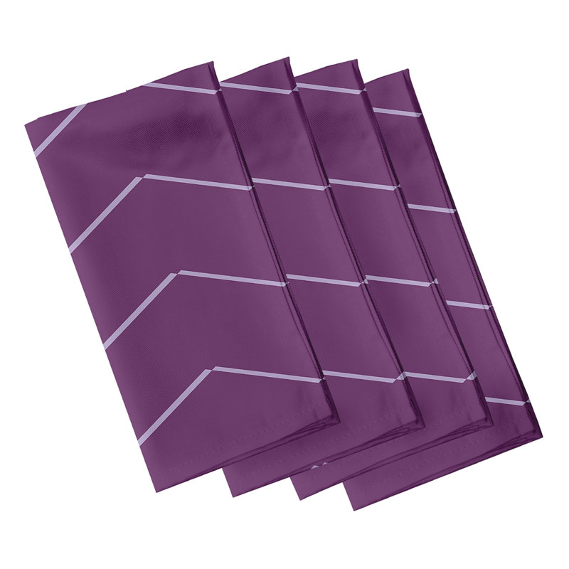 Ensemble de serviettes 4 pièces Noxon, Mauve