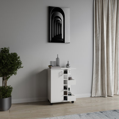 Oaklyn Wood Kitchen Cart