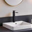 Black 304 Stainless Steel Basin Mixer Tap