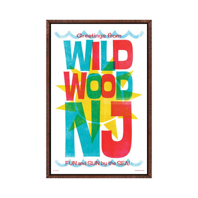 Wildwood New Jersey Travel by Jim Zahniser - Print on Canvas