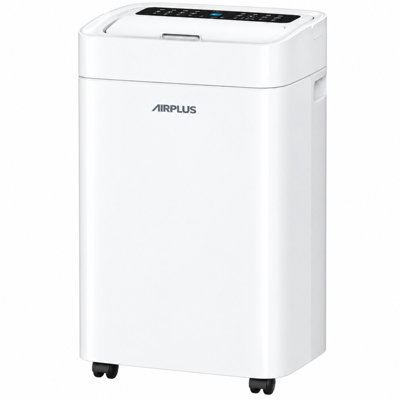 AIRPLUS 70 Pint Smart Dehumidifier for Home, Portable Dehumidifier for Compact Bathroom, 4500 Sq Ft Basement Dehumidifier with Drain Hose, Quiet Dehumidifier for Bedroom, RV De humidifier for Inside Camper