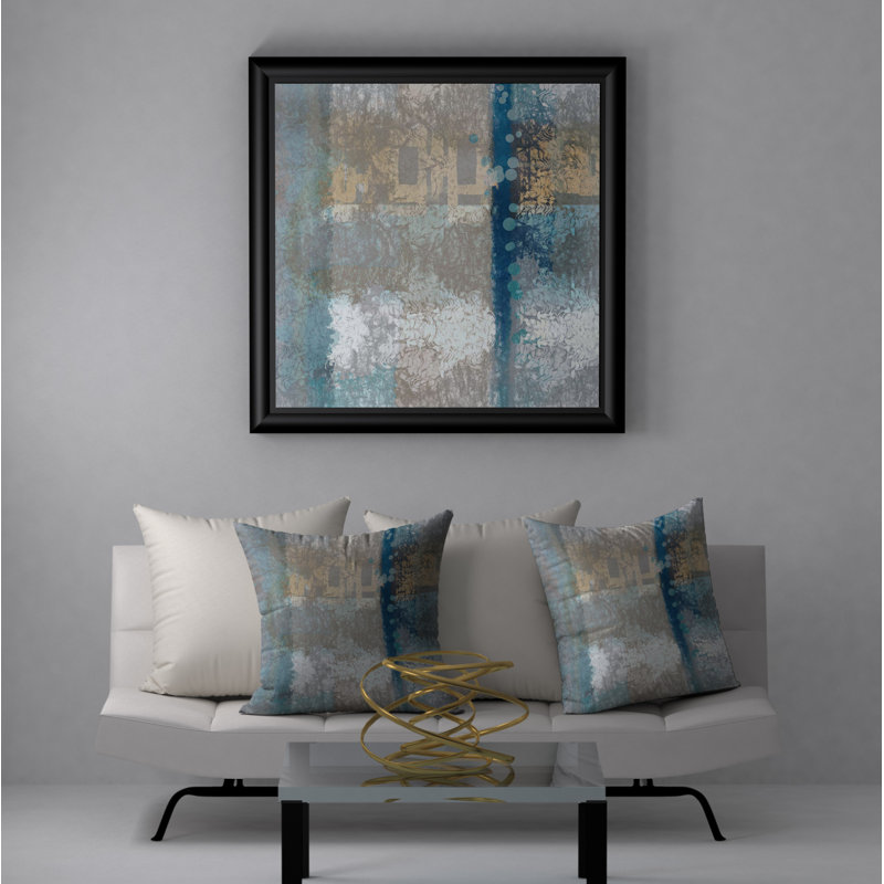 Housse de coussin carrée scintillante et insert, 24 po x 24 po
