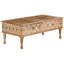 Yolanda Solid Wood Four Leg Coffee Table