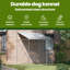 Dog Cage with Roof 