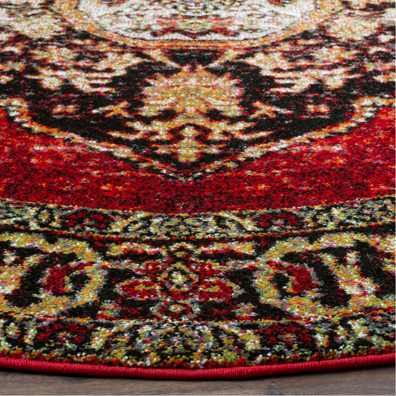 Imauri Vintage Hamadan Performance Oriental Rug, Round 11'