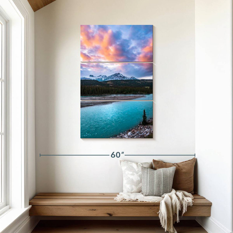 Alvord River Blues, 45" H x 28" W