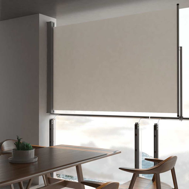 Dakota Fields 300cm W Retractable Side Awning, Cream