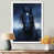White Picture Framed