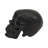 Modern Skull Sculpture Figurine – Decorative Objects and Statues for Kitchen Decor and  Decorations for Living Room – Bold Accent for Tabletop Display, Home Decor, or Office Desk Accessories – 7", Black 