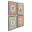 À pois, ensemble de 4 impressions sur toile-2057050447-2057050448-2057050453