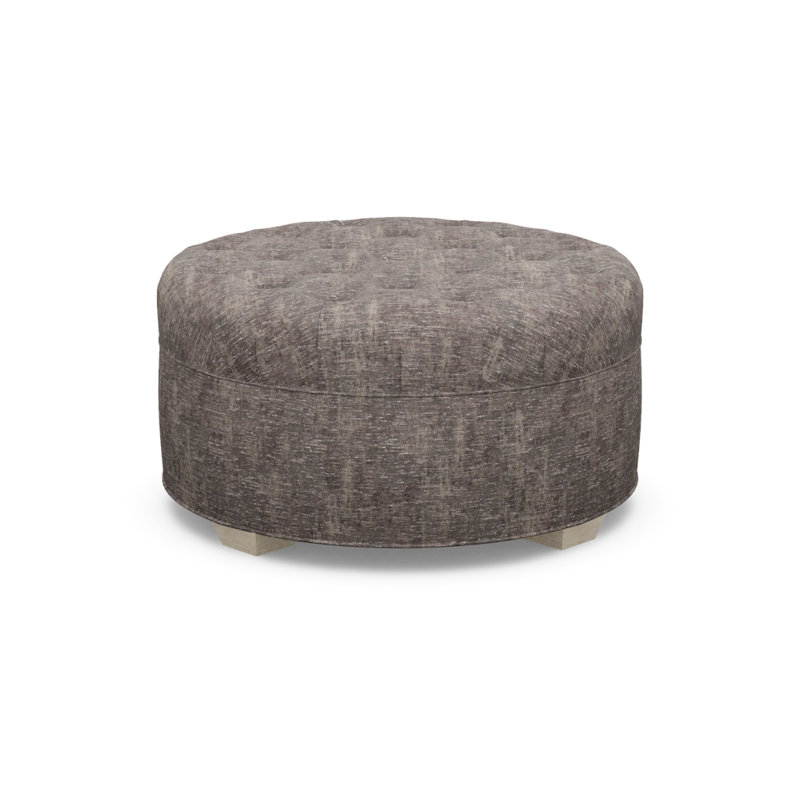 Round Ottoman, 8786-70, Sandstone