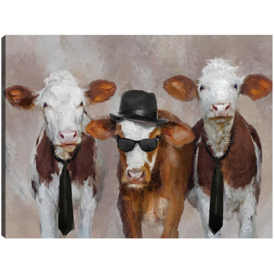 Moos Brothers by Studio Arts Canvas Art Print